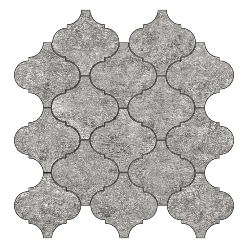 Carreau de mosaïque auto-adhésif en pierre 10,48 po x 10,66 po