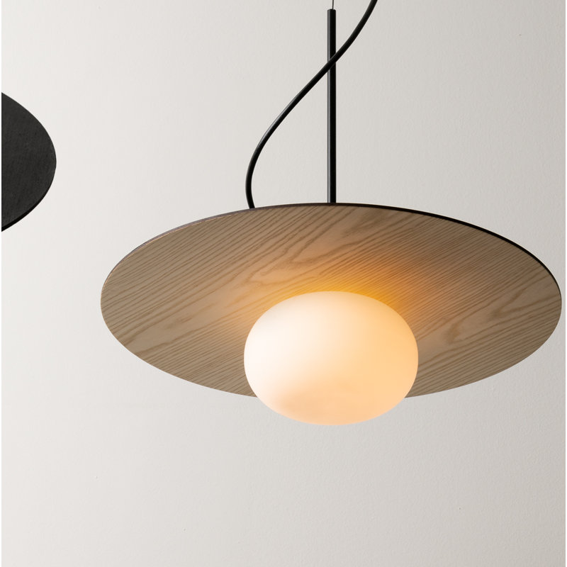 Knock Glass LED Flush Mount