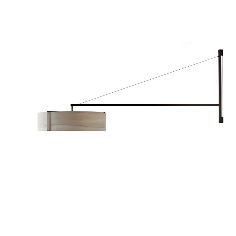 Thesis 1 - Light LED Swing Arm, Matte Black, Ivory White, 3000K