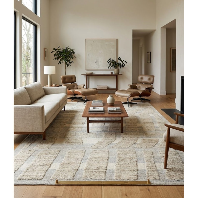 Tapis oriental multicolore moderne 8 x 10
