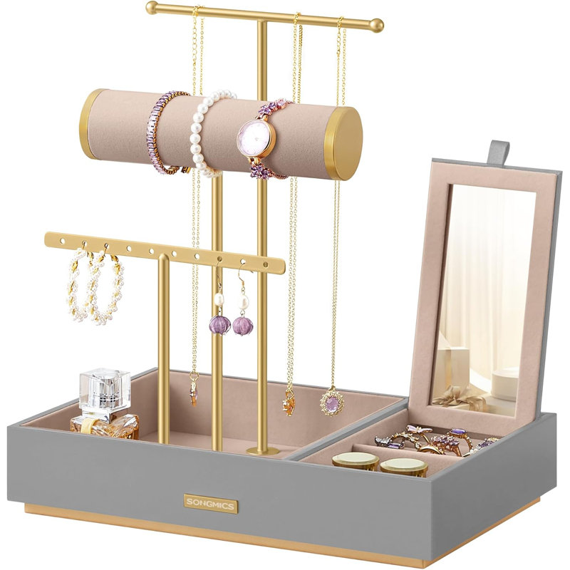 Jewellery Stand +, Gray