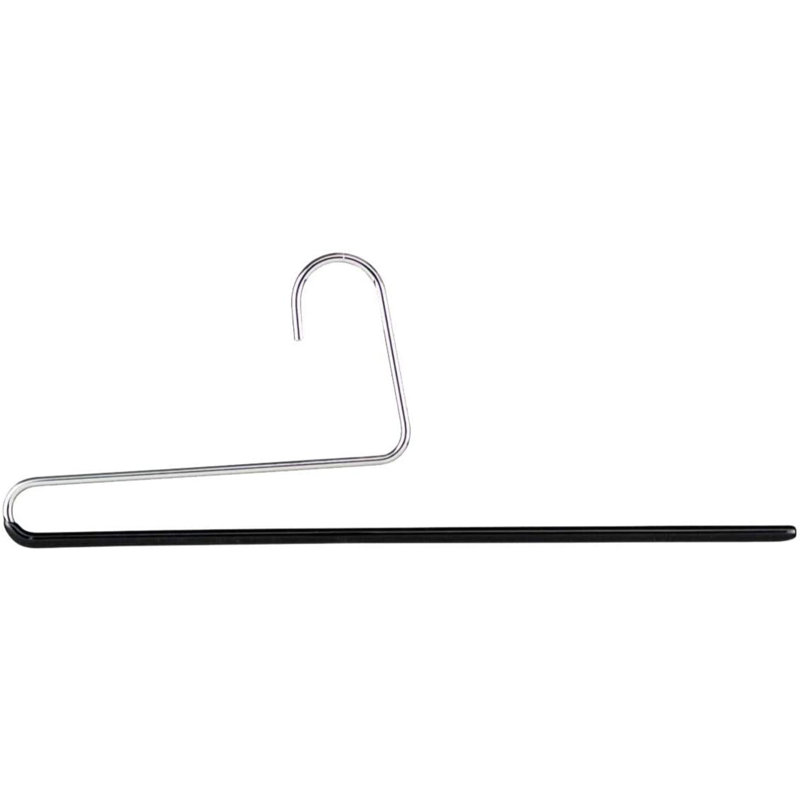 Metal Non-Slip Standard Hanger, Black