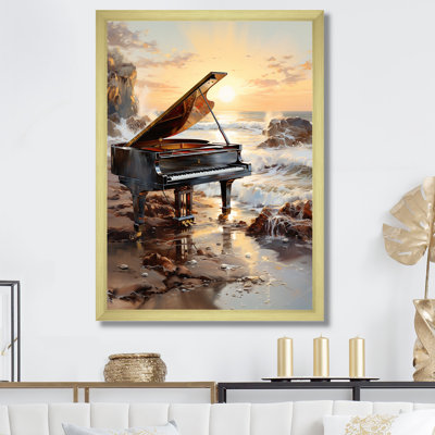 Piano Oceans Orchester I - musique, art mural piano