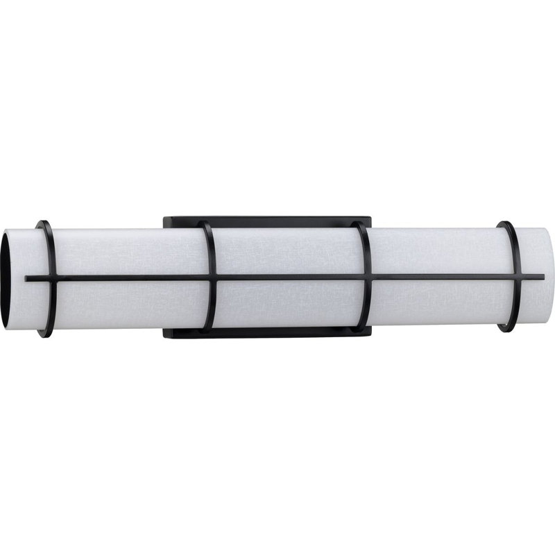Arenstein LED Flush Mounted Sconce, Black