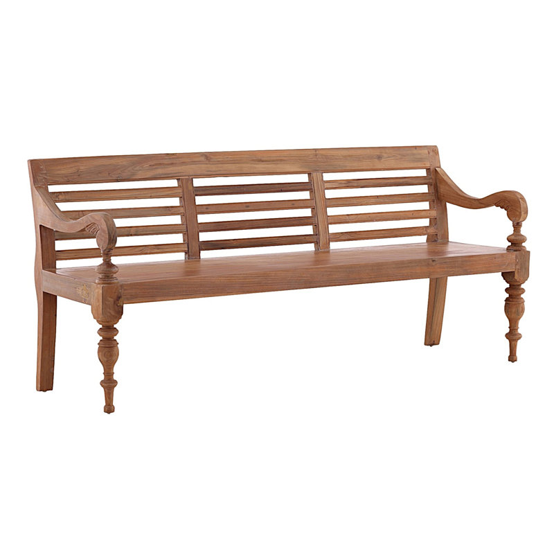 Bruton Outdoor Teak Bench