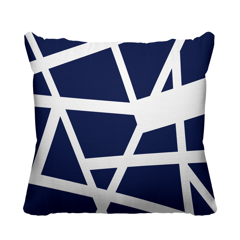 Coussin Townsend, L 17 po x H 17 po, Bleu marine