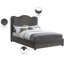 Lit en tissu d'ameublement Felix-88320299-88320298