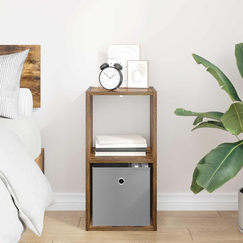 30.5cm W Manufactured Wood Bedside Table