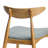 2 - Pack Retro Dining Chairs In Natural + Beige, Ergonomic Curved Back, Rubberwood Frame, And Easy Assembly Back Rest, Foam Filled Seats-963495193-963495189