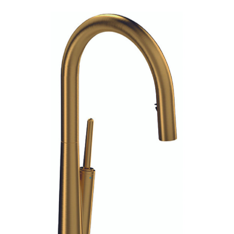 Solstice Kitchen Mixer, Brushed Gold