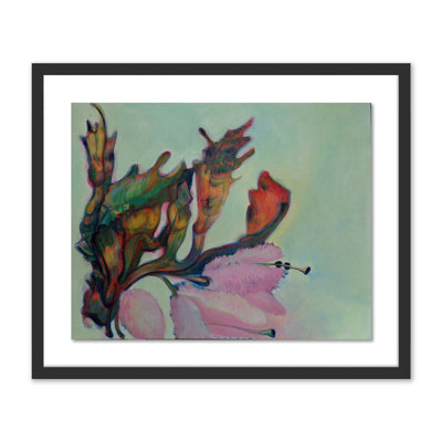 Untitled Floral II Painting by Amy Bautz