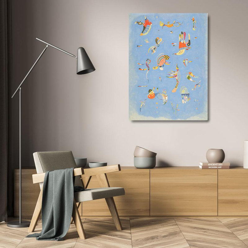 Bleu de Ciel, 24" H x 18" W