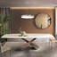Lustre halo moderne à DEL -738939622