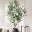 8' Faux Olive Tree