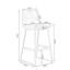 Orange Solid back side Chair(Set of 2)-2013193776-2013193777
