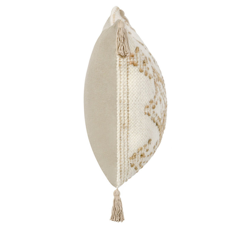 Ferri Lumbar Pillow Insert, Ivory/Natural