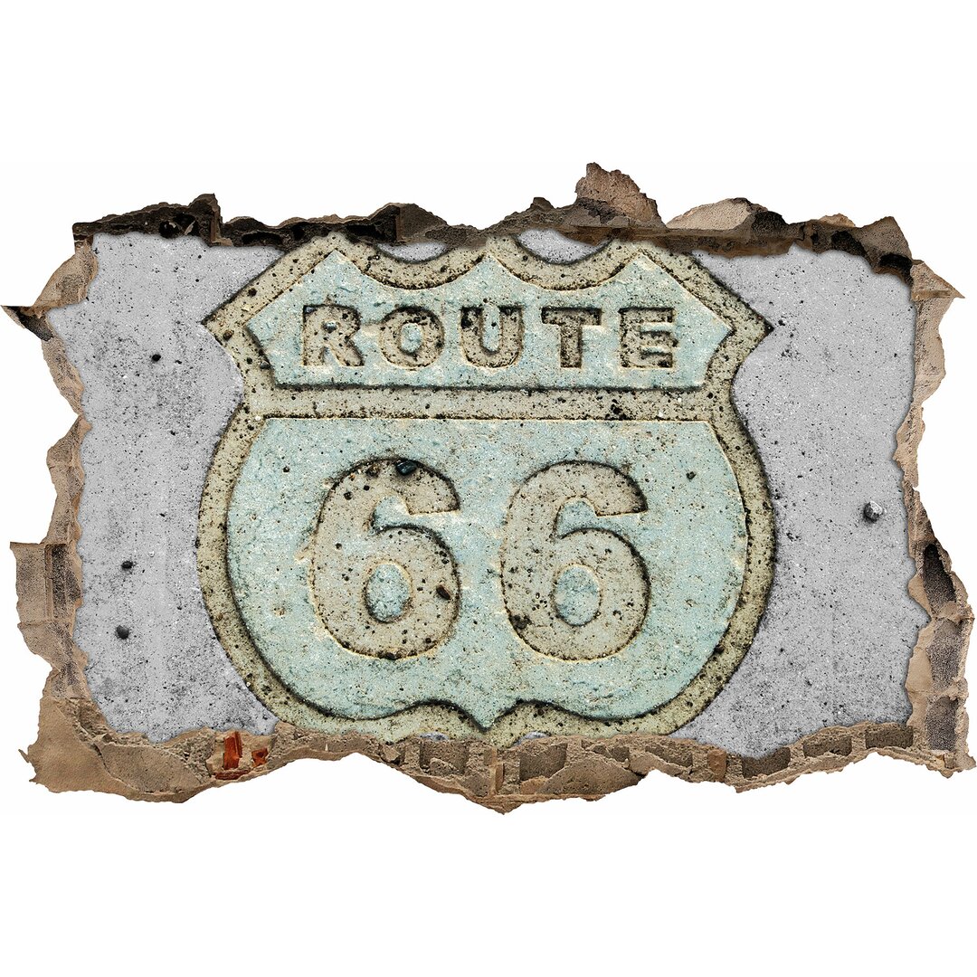 Wandsticker Route 66