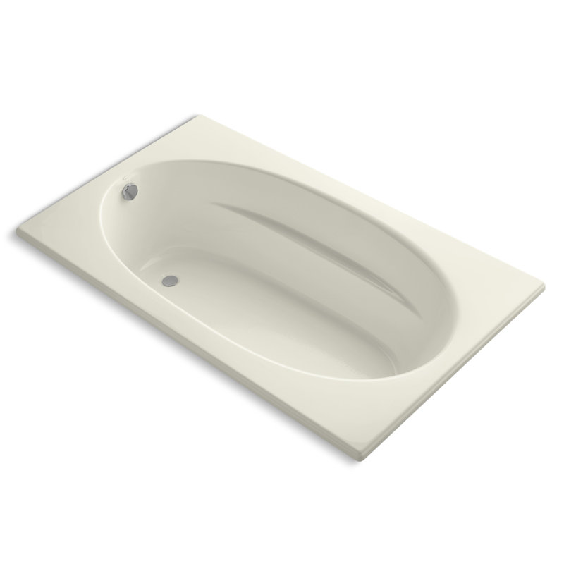Baignoire de trempage 72 "x 42" Windward, Biscuit