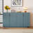 4 Wavy Doors Ample Storage Space Sideboard-270441982