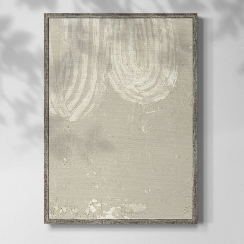 Sandy Arcs II, reproduction encadrée - bois massif, H 30 po x l 24 po