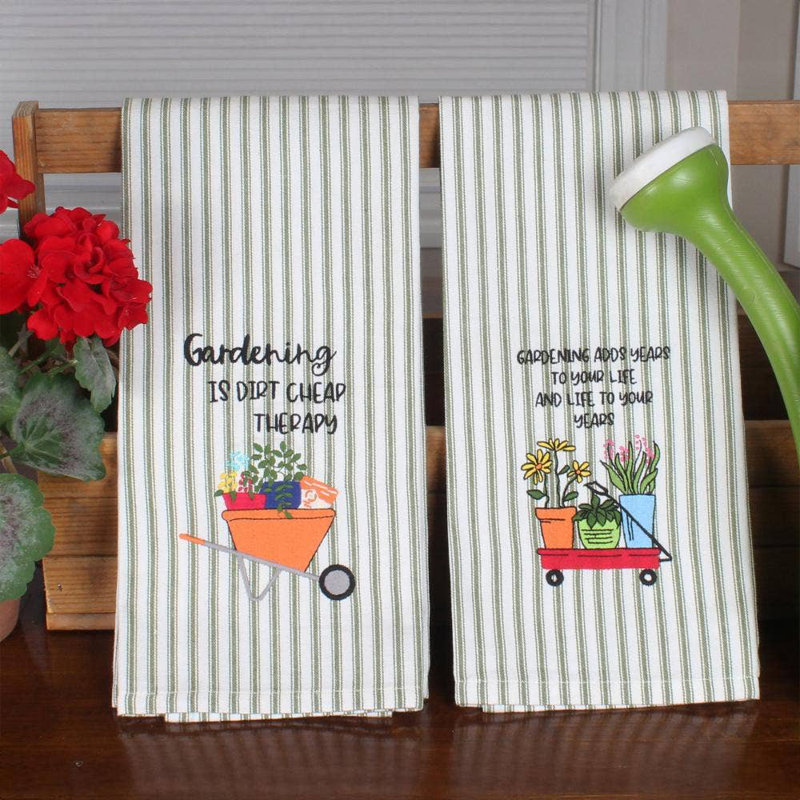 Gardening Adds Towel