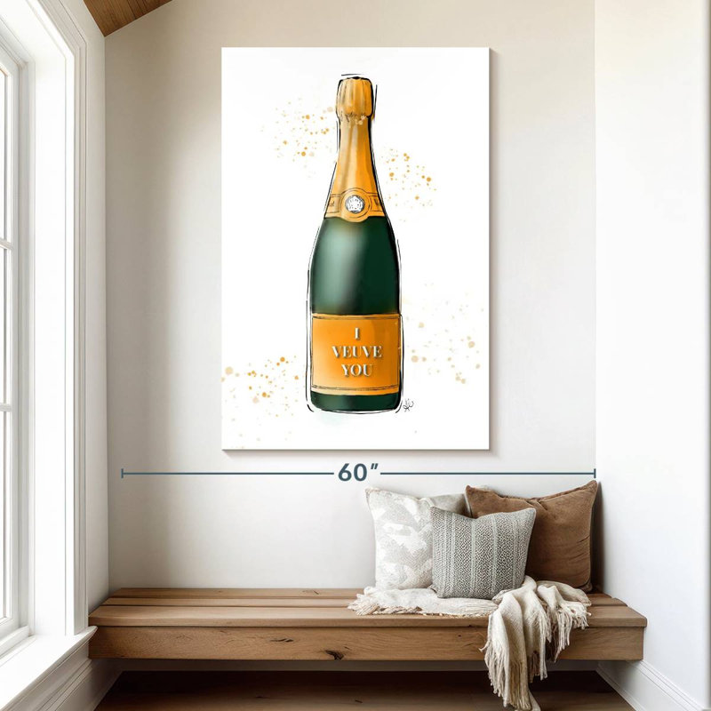 Yarlin I Veuve You, 51" H x 34" W