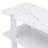 Narrow Console Table with Marble-Effect Top, Retro Entryway Table with Open Shelf, Sofa Table for Entryway, Hallway and Living Room (Espresso)-1882794805