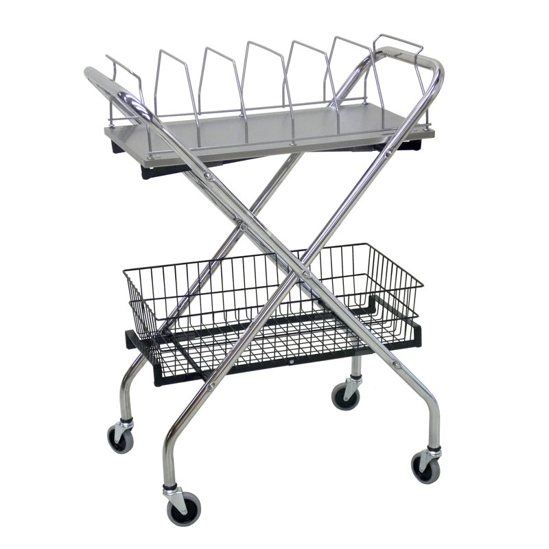 Beam 38'' H x 30'' W File Cart with Wheels