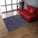 Kenshawn HAND TUFTED SHAG POLYESTER ECO-FRIENDLY AREA RUGS - Blue & White Color | Solid Design