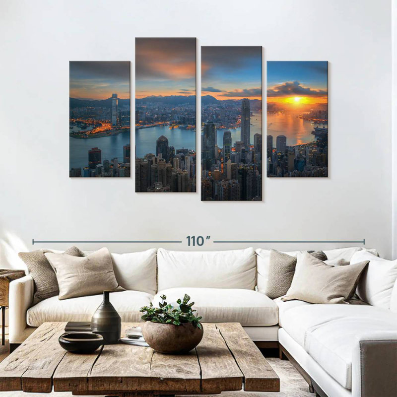 Marchelle Sun Rising Over Hong Kong