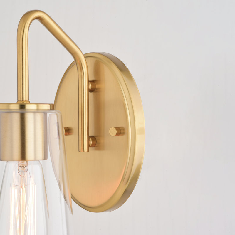 Beverly Dimmable Bath Sconce, Brass