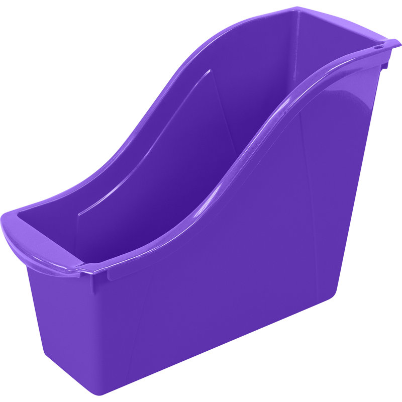 Présentoir à livres portatif, Grand: P 14,3 po x l 5,3 po x H 7 po, Mauve