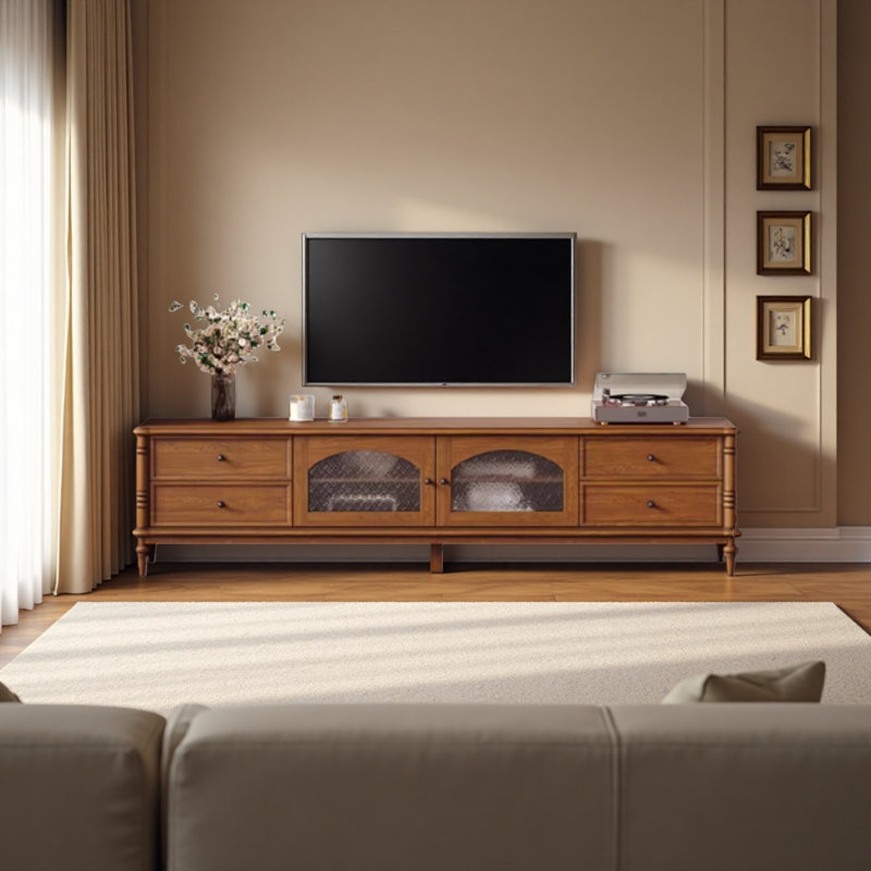 Sturdy oak TV Stand