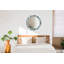Huldar Glass Flat Wall Mirror
