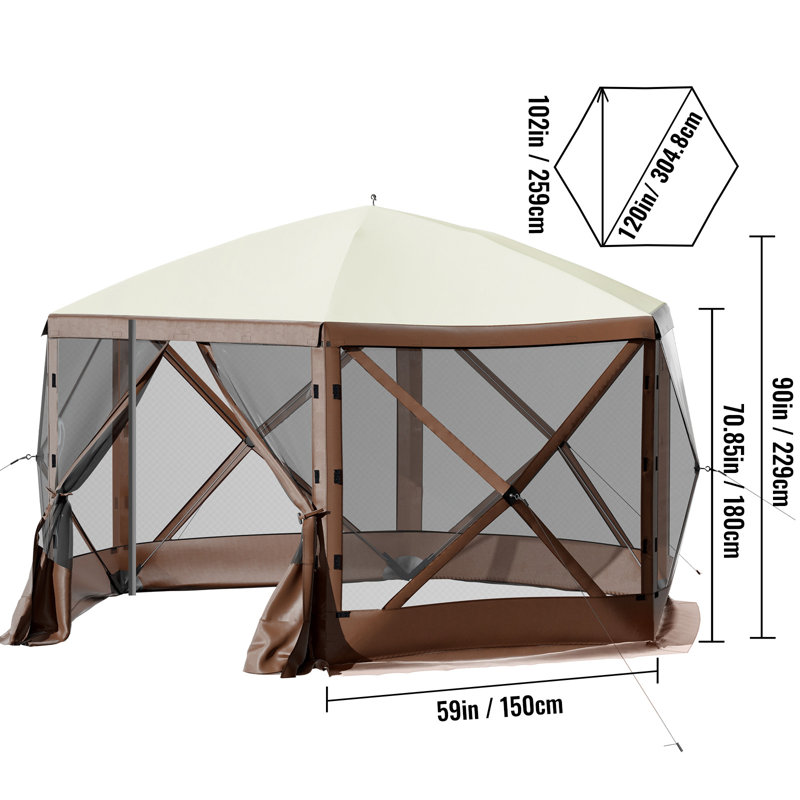 Tent, 304.8cm x 304.8cm