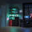 Wine Bar Cabinet with LED Lights, Tall Coffee Bar Station with Power Outlets and Wine Rack, Kitchen Microwave Stand Bakers Rack Cabinet for Living Room-135216629