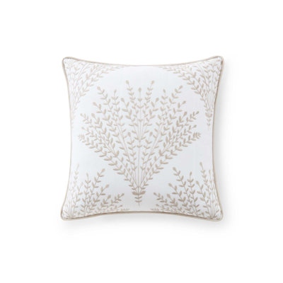 Martha Stewart Cottage Leaf Cotton Throw Pillow