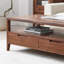 Table basse rectangulaire en bois massif-1646184510