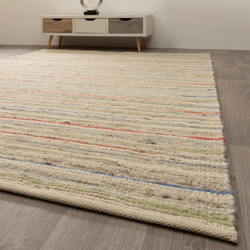 Hand Woven Wool Indoor Rug, Rectangular 200cm x 290cm