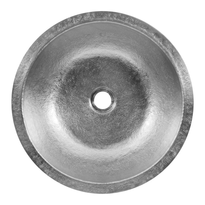 Terra Firma 16'' L Bathroom Sink, Nickel