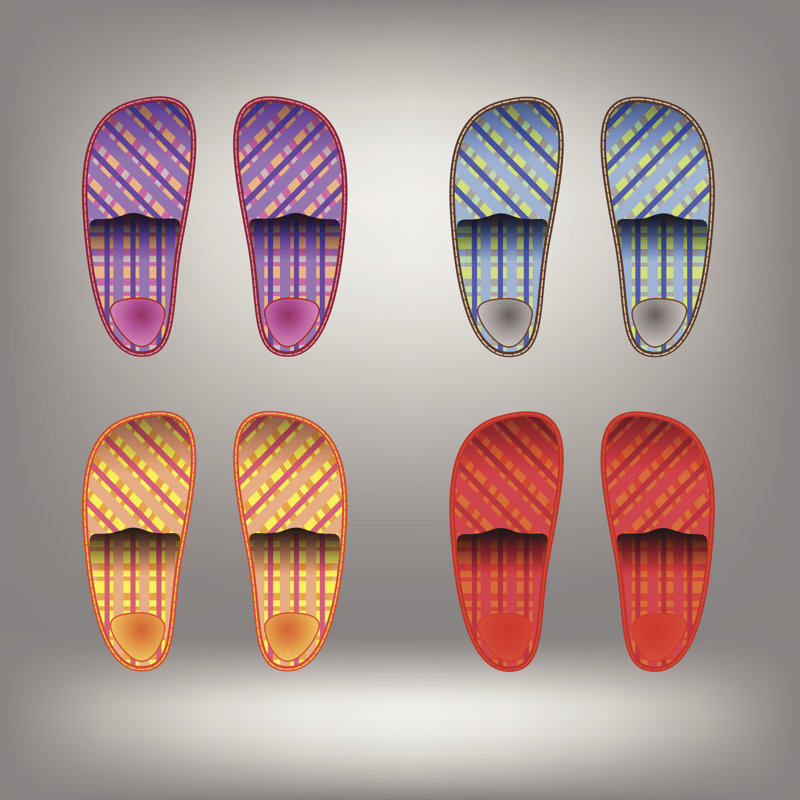 Theroux Shoes - Wrapped Canvas Print, 30cm H x 30cm W x 3.8cm D