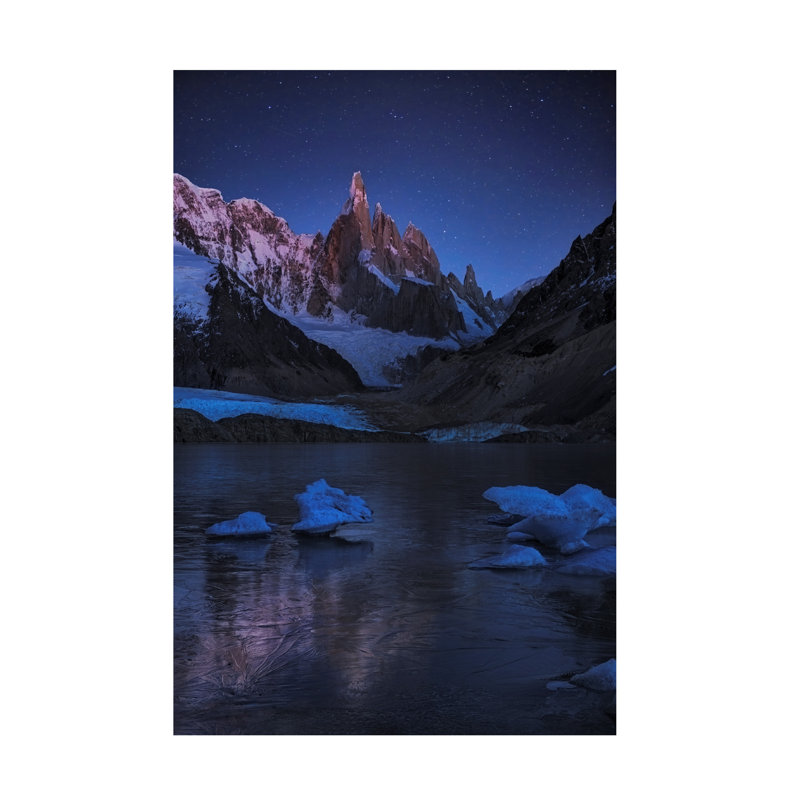 Art sur toile, "Yan zhang laguna", H 19 po x l 12 po