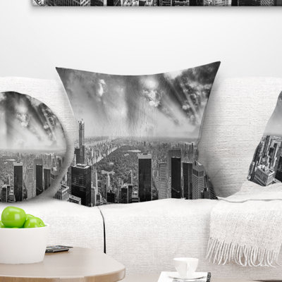 Coussin de bâtiment et de constructions environnantes cityscape photo central park