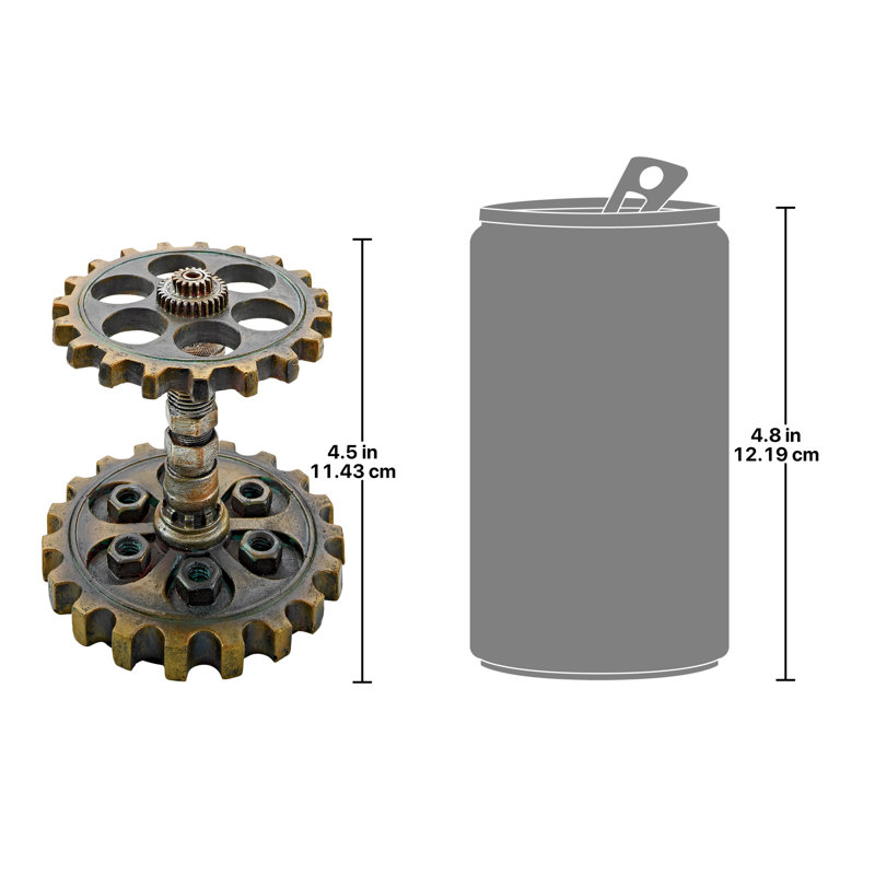 Porte-stylo industriel Steampunk