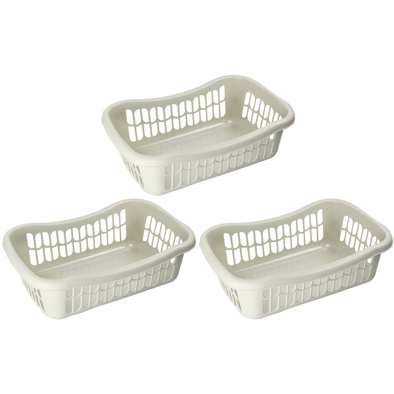 Panier en plastique, Bleu, 3