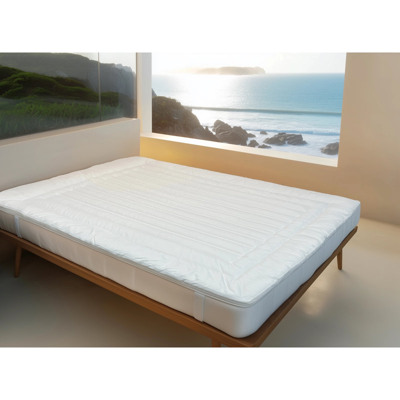 Protège-matelas en laine Topeka, Simple extra long