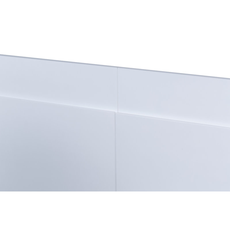 Antoya Pharr Flat Panel Headboard, White