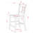Siga Solid Wood 23" Short Stool-2034110851