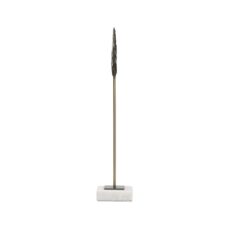 Fletcher Sculpture, 15.25" H x 3.25" W x 3.25" D
