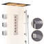 Système de douche thermostatique complet encastré à 5 fonctions avec DEL et musique Bluetooth Rodeo L x 16 po-105527138